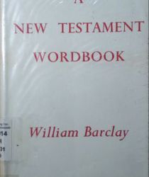 A NEW TESTAMENT WORDBOOK